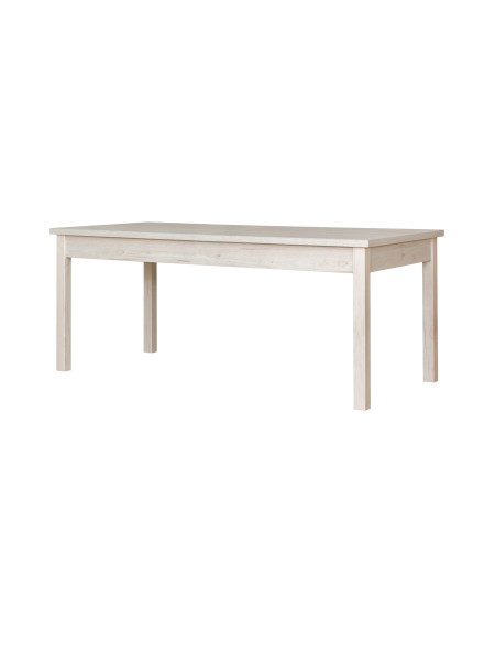 Extendable kitchen table with a synchronous automat (SOMA oak pearl)