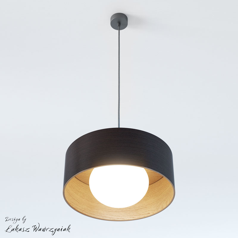 kobe-wiszaca-44 Deckenlampe schwarz