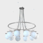 corona-silver Design Hängelampe