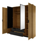 BALTIC - A - szafa (4) Kleiderschrank Baltic offen