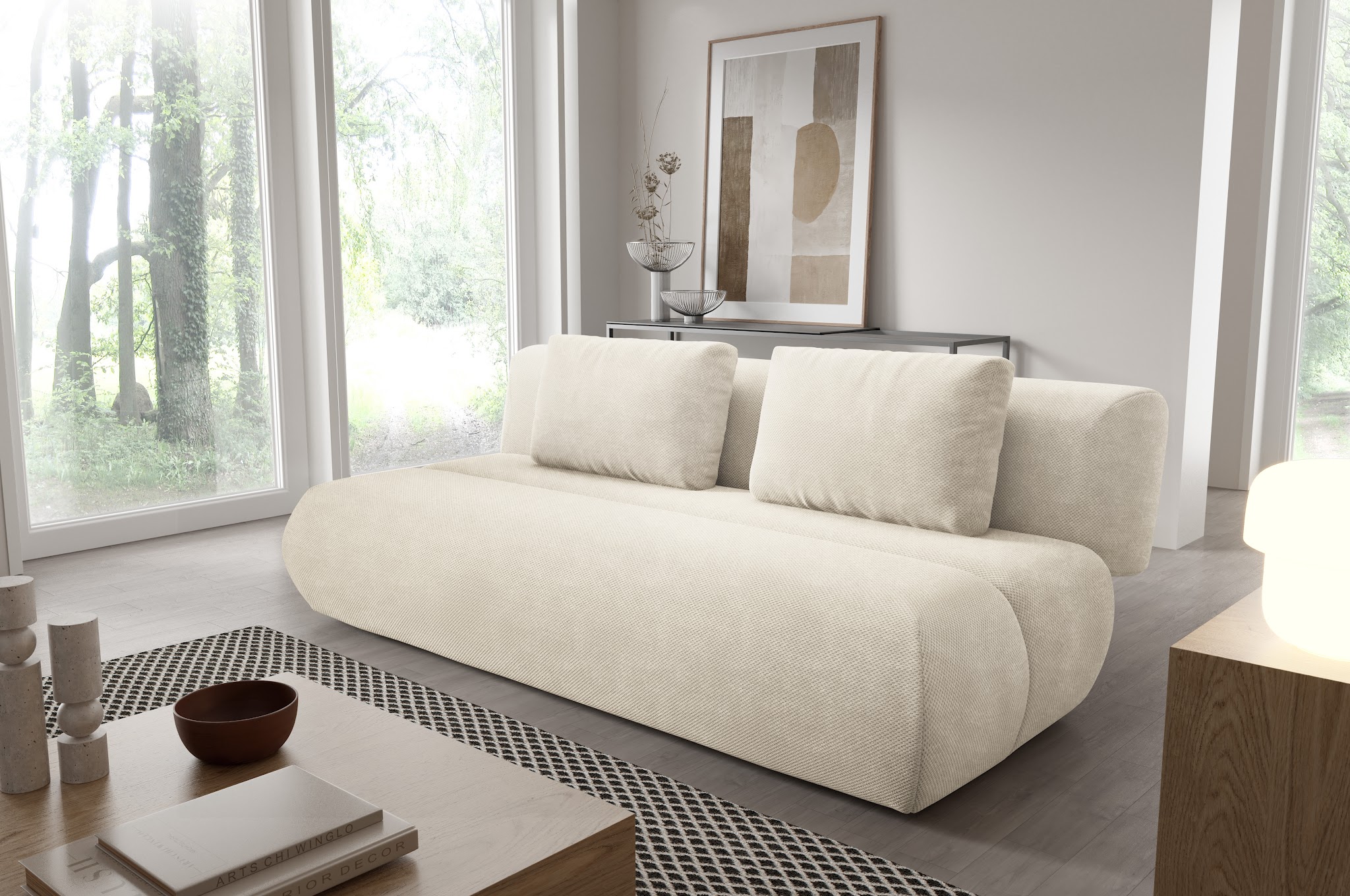DOT sofa - aranzacja 2 (Davis - Dot 07)