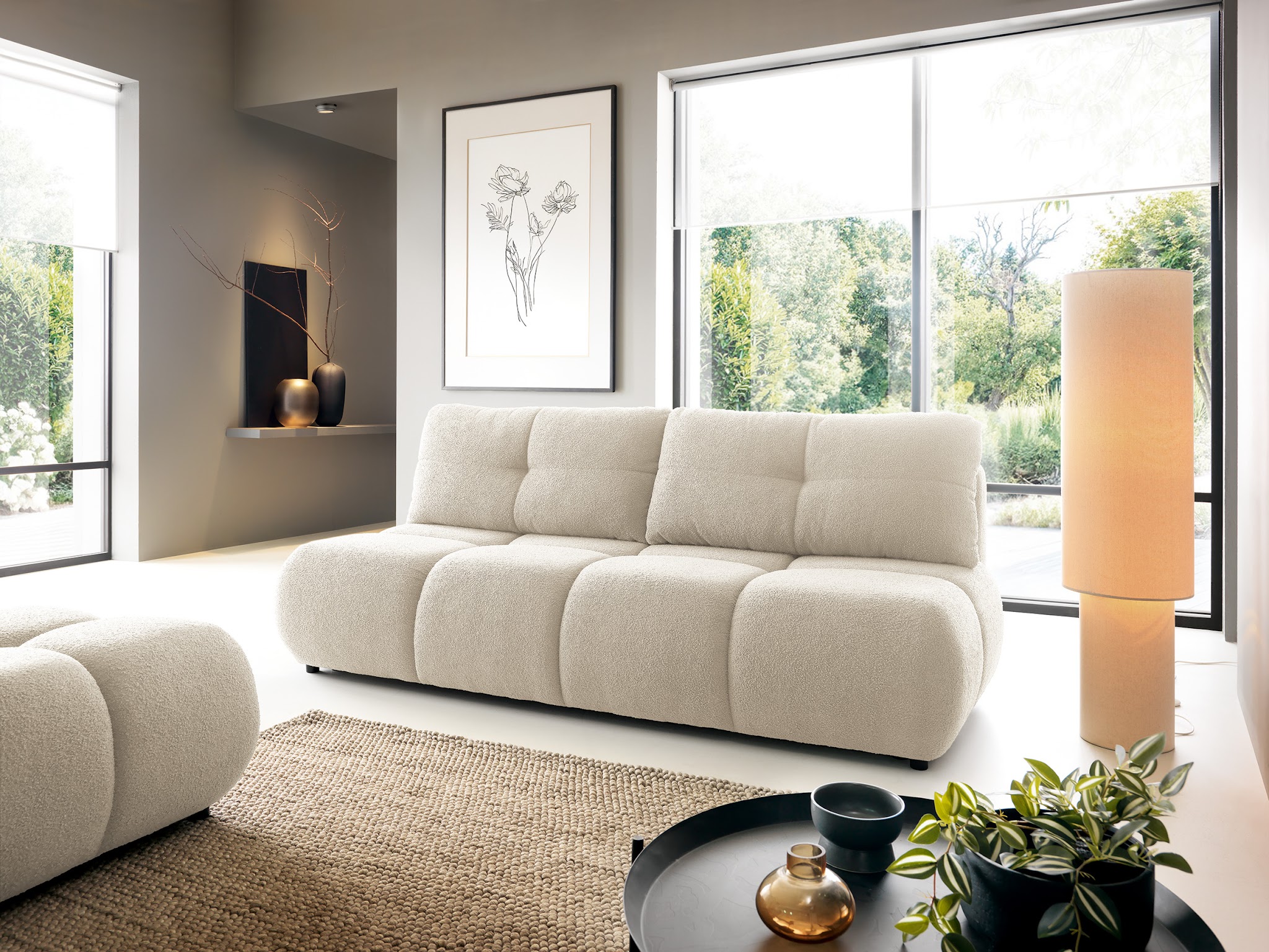 MILO sofa - aranzacja 1 (Davis - Now or never 03)